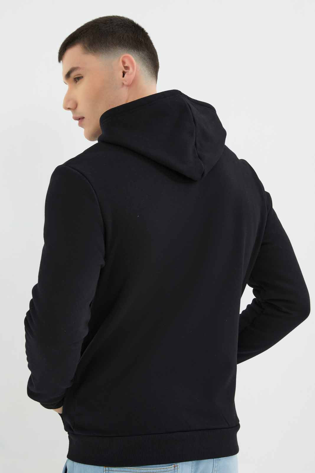 Redtag-Black-Sherpa-Hoody-Category:Sweatshirts,-Colour:Black,-Deals:New-In,-EHW,-Filter:Men's-Clothing,-Men-Sweatshirts,-New-In-Men-APL,-Non-Sale,-Section:Men,-W22B-Men's-