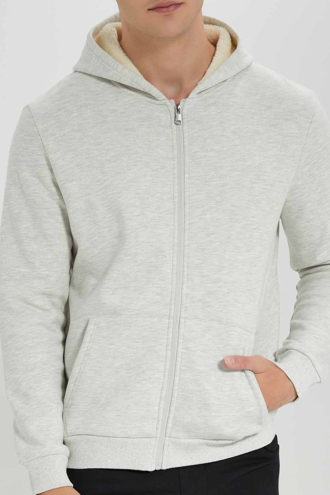 Redtag-Ecru-Sherpa-Hoody-Category:Sweatshirts,-Colour:Ecru,-Deals:New-In,-EHW,-Filter:Men's-Clothing,-Men-Sweatshirts,-New-In-Men-APL,-Non-Sale,-Section:Men,-W22B-Men's-