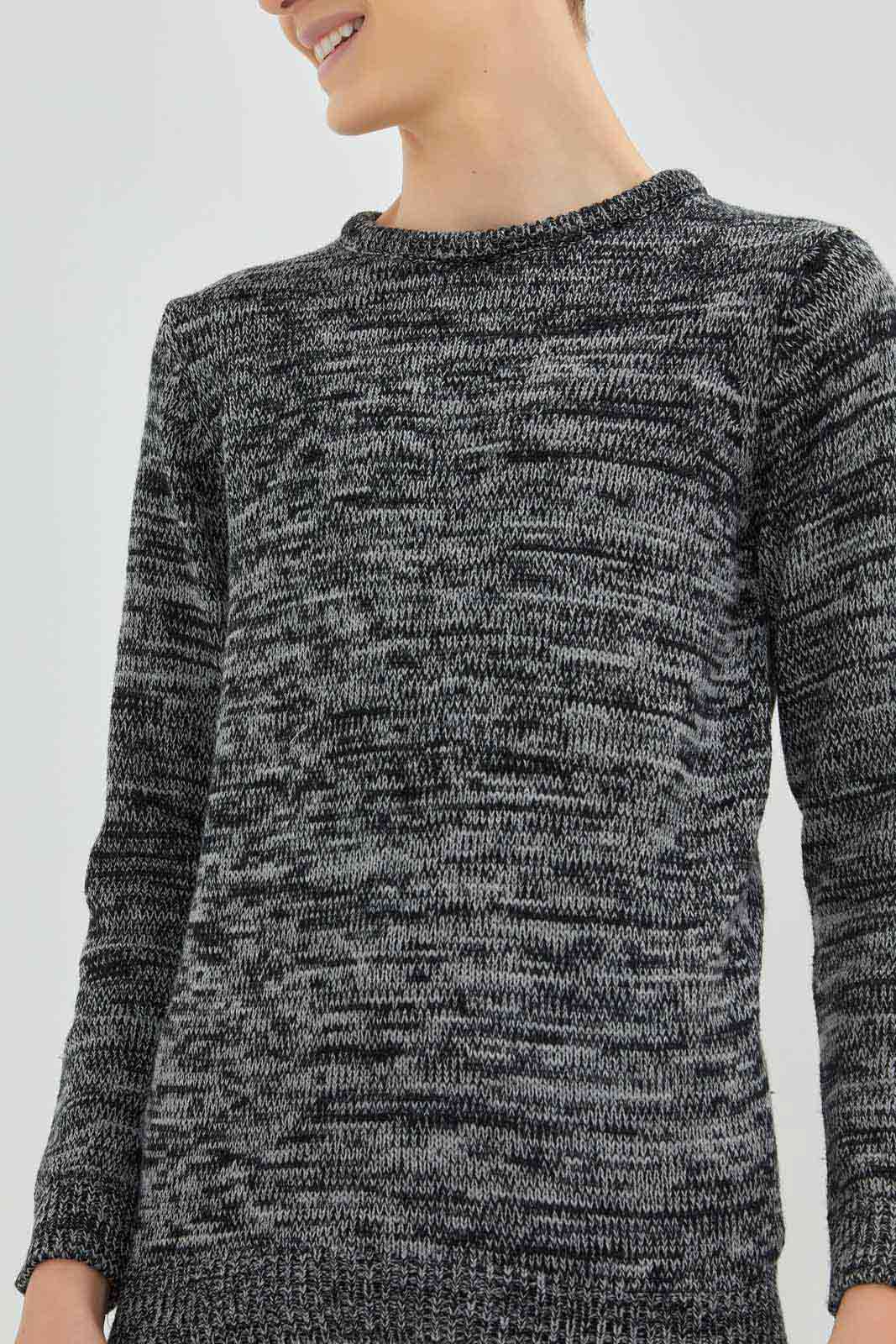 Redtag-Grey-Plain-Pullover-BSR-Pullovers,-Category:Pullovers,-Colour:Grey,-Deals:New-In,-Filter:Senior-Boys-(8-to-14-Yrs),-New-In-BSR-APL,-Non-Sale,-Section:Boys-(0-to-14Yrs),-W22B-Senior-Boys-9 to 14 Years
