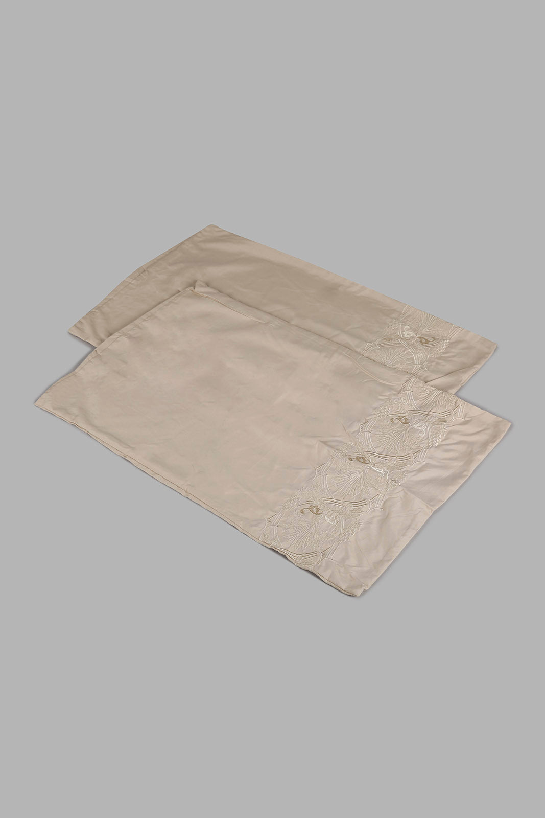 Redtag-Beige-7Pc-Embroidery-Comforter-Set-(King-Size)-Category:Comforters,-Colour:Beige,-Deals:New-In,-Filter:Home-Bedroom,-HMW-BED-Comforters,-New-In-HMW-BED,-Non-Sale,-Section:Homewares,-W22A-Home-Bedroom-