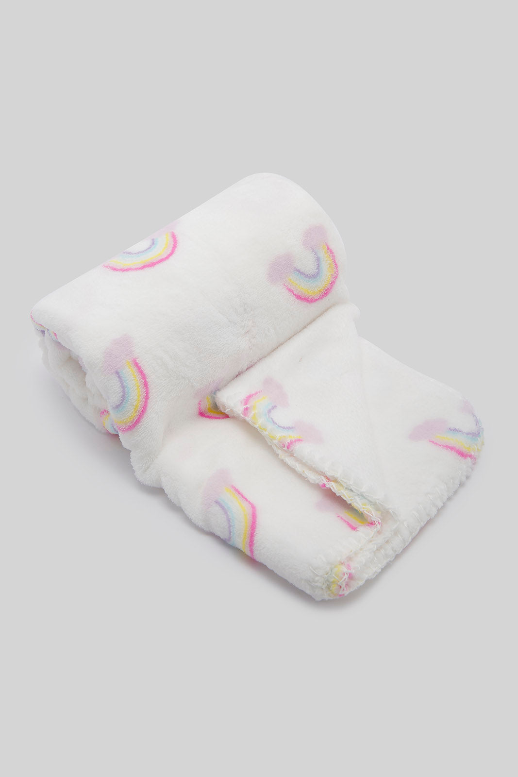 Redtag-Pink/White-Rabbit-2-Soft-Baby-Blanket-365,-Category:Newborn-Accessories,-Colour:Pink,-Filter:Newborn-Accessories,-NBN-Newborn-Accessories,-New-In,-New-In-NBN-ACC,-Non-Sale,-Section:Boys-(0-to-14Yrs)-New-Born-Baby-