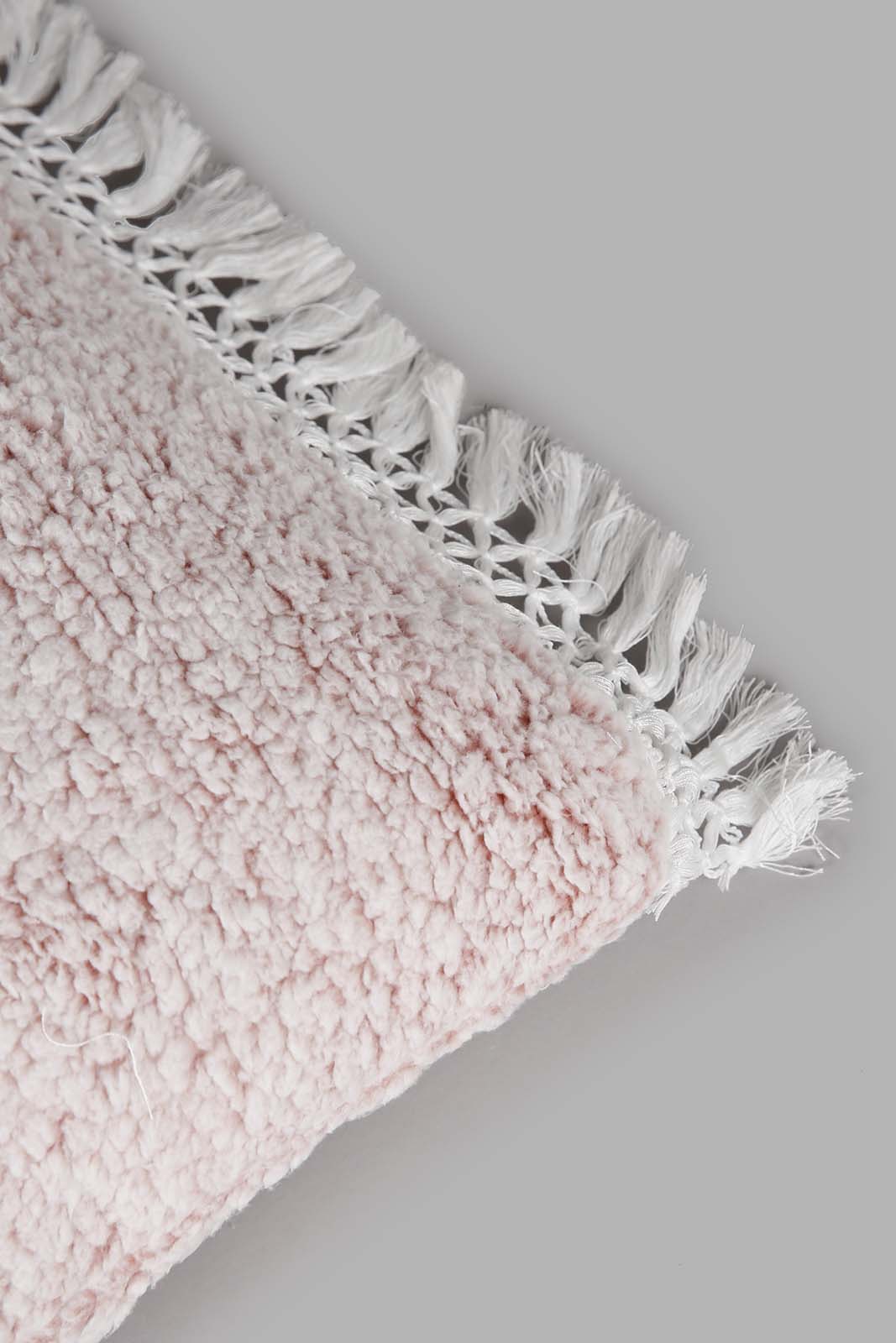 Redtag-Pink-Cushion-With-Lace-Category:Cushions,-Colour:Pink,-Deals:New-In,-Filter:Home-Bedroom,-HMW-BED-Cushions,-New-In-HMW-BED,-Non-Sale,-Section:Homewares,-W22A-Home-Bedroom-