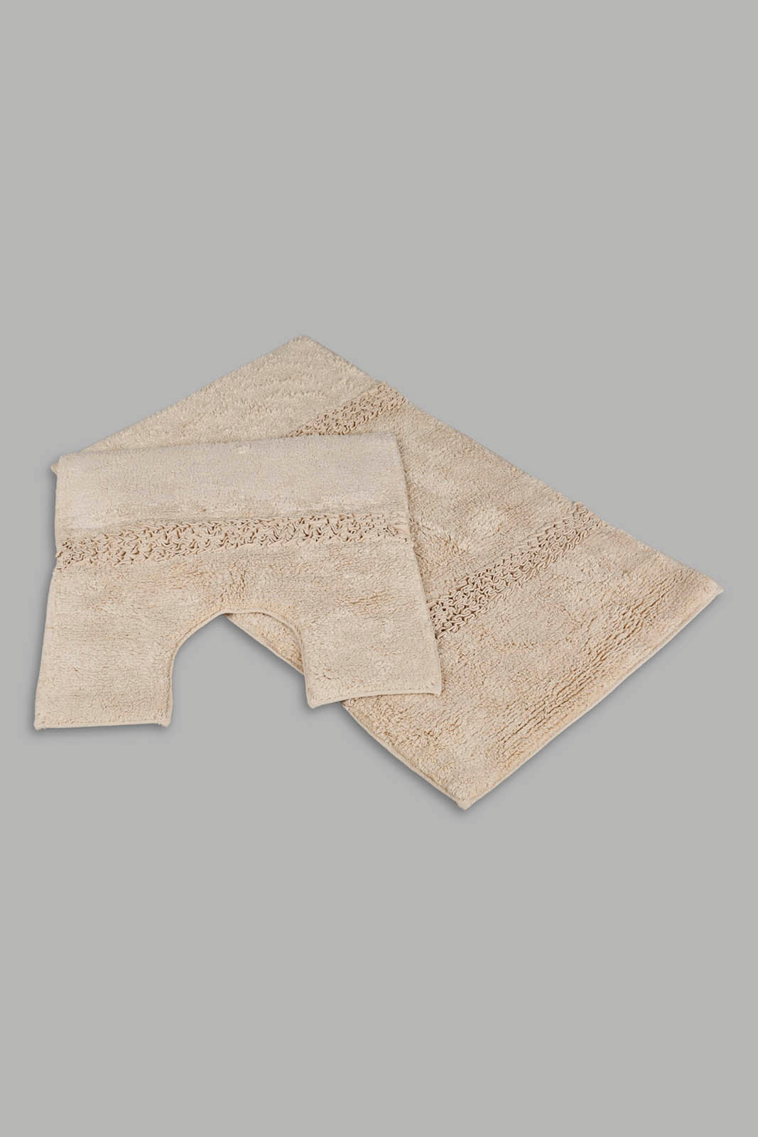 Redtag-Beige-Bathmat-(2-Piece)-Category:Bathmats,-Colour:Beige,-Deals:New-In,-Filter:Home-Bathroom,-HMW-BAC-Bath-Accessories,-New-In-HMW-BAC,-Non-Sale,-Section:Homewares,-W22B-Home-Bathroom-