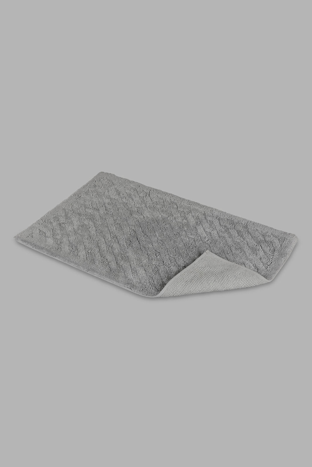 Redtag-Grey-Bathmat-(2-Piece)-Category:Bathmats,-Colour:Grey,-Deals:New-In,-Filter:Home-Bathroom,-HMW-BAC-Bath-Accessories,-New-In-HMW-BAC,-Non-Sale,-Section:Homewares,-W22B-Home-Bathroom-