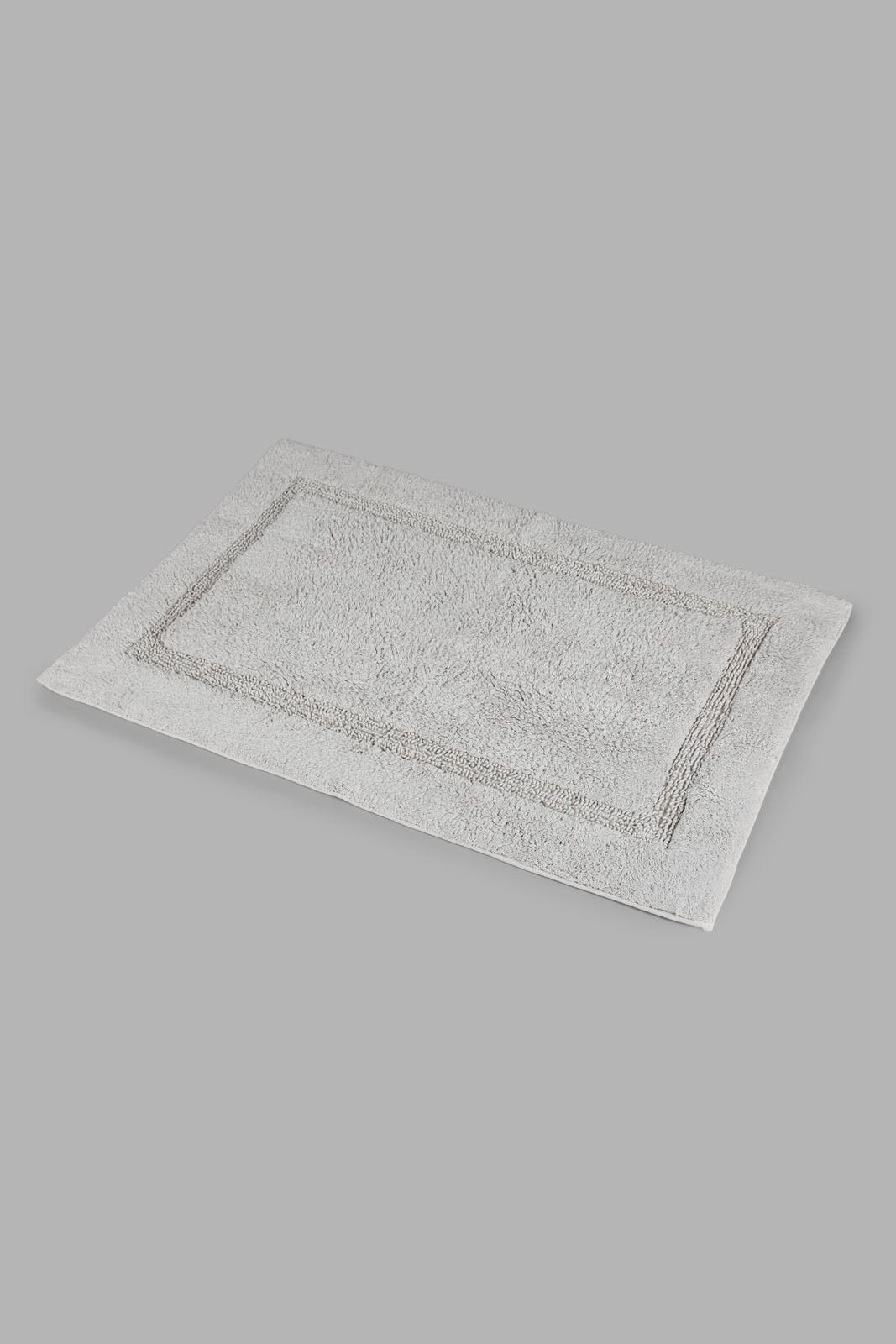 Redtag-Grey-Tufted-Bathmat-Category:Bathmats,-Colour:Grey,-Deals:New-In,-Filter:Home-Bathroom,-HMW-BAC-Bath-Accessories,-New-In-HMW-BAC,-Non-Sale,-Section:Homewares,-W22B-Home-Bathroom-
