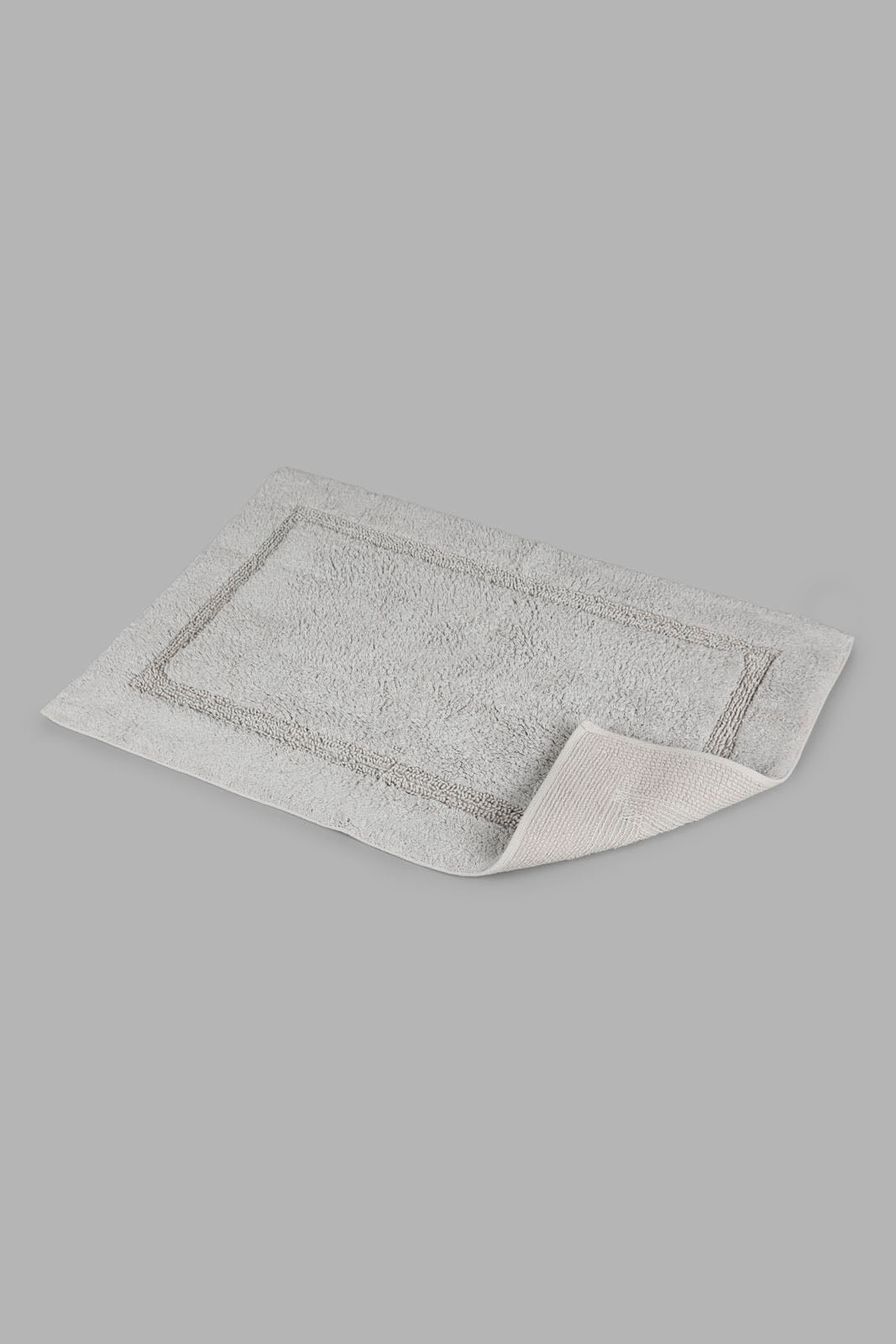 Redtag-Grey-Tufted-Bathmat-Category:Bathmats,-Colour:Grey,-Deals:New-In,-Filter:Home-Bathroom,-HMW-BAC-Bath-Accessories,-New-In-HMW-BAC,-Non-Sale,-Section:Homewares,-W22B-Home-Bathroom-