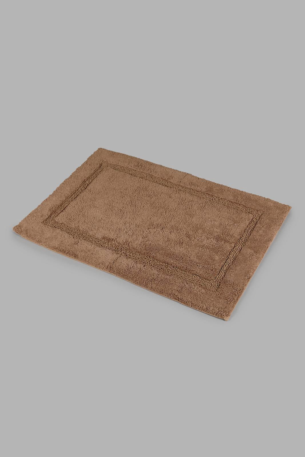 Redtag-Taupe-Tufted-Bathmat-Category:Bathmats,-Colour:Taupe,-Deals:New-In,-Filter:Home-Bathroom,-HMW-BAC-Bath-Accessories,-New-In-HMW-BAC,-Non-Sale,-Section:Homewares,-W22B-Home-Bathroom-