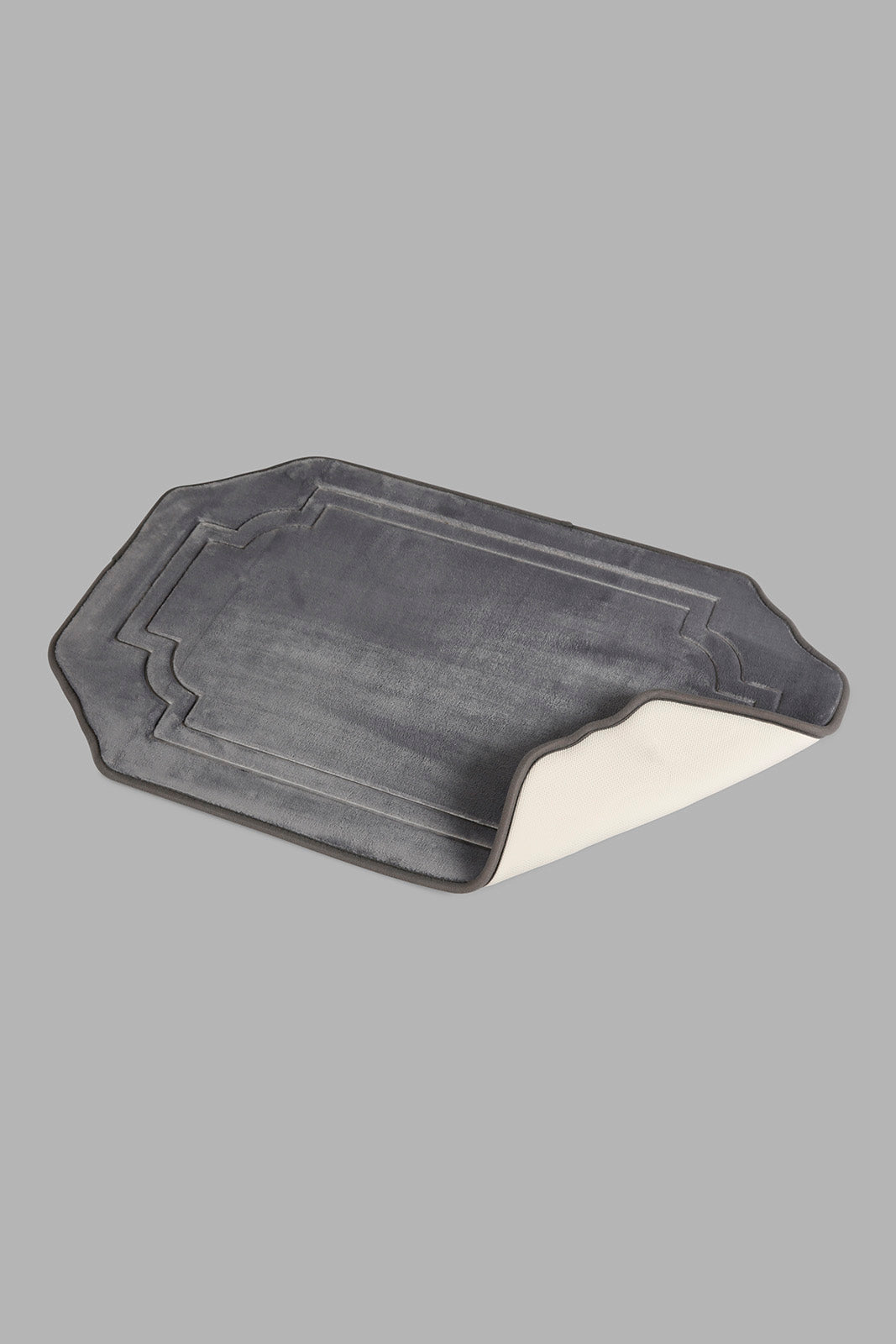Redtag-Beige-Memory-Foam-Bath-Mat-Category:Bathmats,-Colour:Beige,-Deals:New-In,-Dept:Home,-Filter:Home-Bathroom,-HMW-BAC-Bath-Accessories,-New-In-HMW-BAC,-Non-Sale,-Section:Homewares,-W22B-Home-Bathroom-
