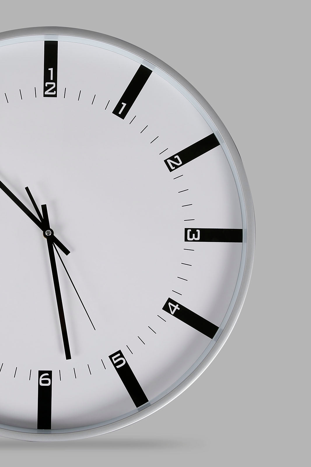 Redtag-Silver-Decorative-Wall-Clock-Category:Clocks,-Colour:Silver,-Deals:New-In,-Filter:Home-Decor,-HMW-HOM-Wall-Decor-&-Mirrors,-New-In-HMW-HOM,-Non-Sale,-Section:Homewares,-W22B-Home-Decor-
