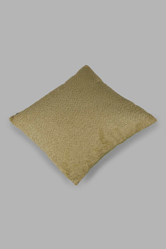 Redtag-Green-Textured-Jacquard-Cushion-Category:Cushions,-Colour:Green,-Deals:New-In,-Filter:Home-Bedroom,-HMW-BED-Cushions,-New-In-HMW-BED,-Non-Sale,-Section:Homewares,-W22A-Home-Bedroom-