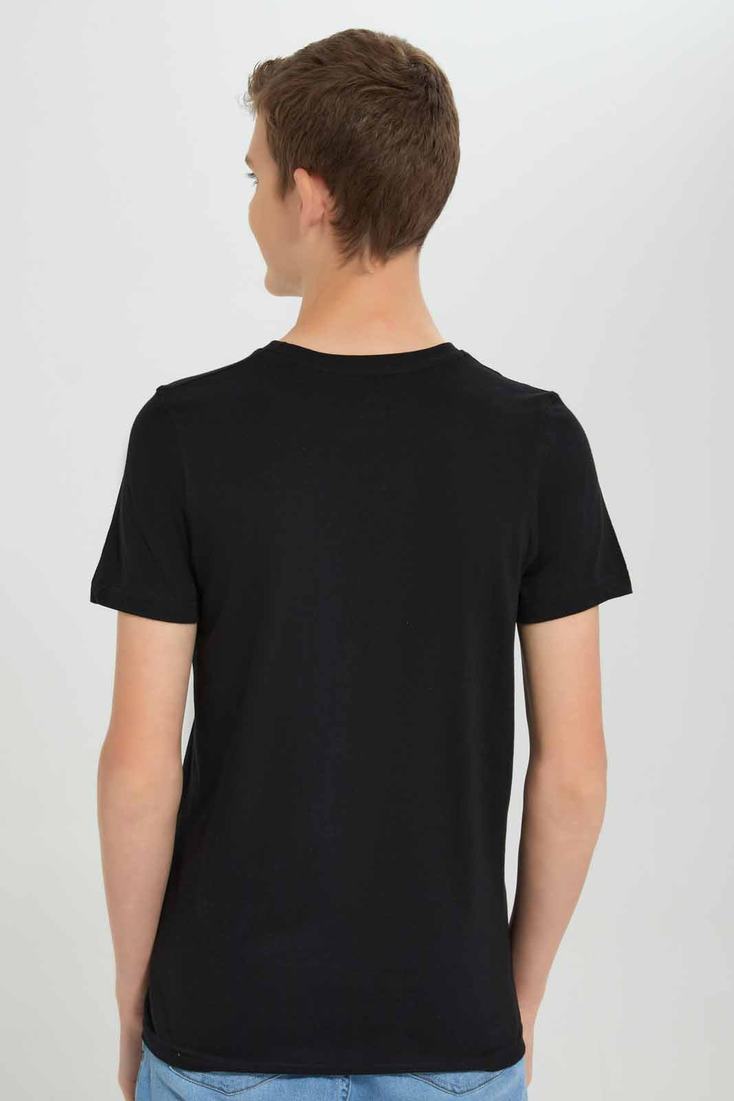 Redtag-Black-Panther-Tee-BSR-T-Shirts,-Category:T-Shirts,-Colour:Black,-Deals:New-In,-Filter:Senior-Boys-(8-to-14-Yrs),-New-In-BSR-APL,-Non-Sale,-Section:Boys-(0-to-14Yrs),-TBL,-W22A-Senior-Boys-9 to 14 Years