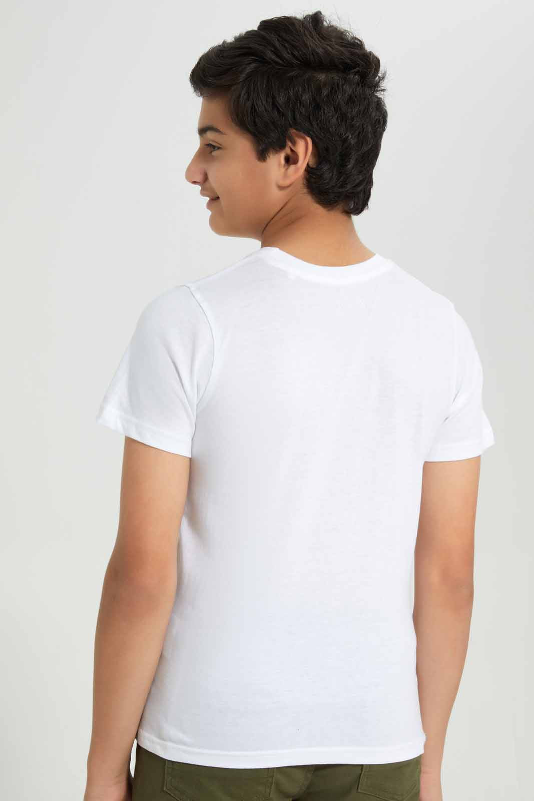 Redtag-White-Joker-Tee-BSR-T-Shirts,-Category:T-Shirts,-Colour:White,-Deals:New-In,-Filter:Senior-Boys-(8-to-14-Yrs),-New-In-BSR-APL,-Non-Sale,-Section:Boys-(0-to-14Yrs),-TBL,-W22A-Senior-Boys-9 to 14 Years