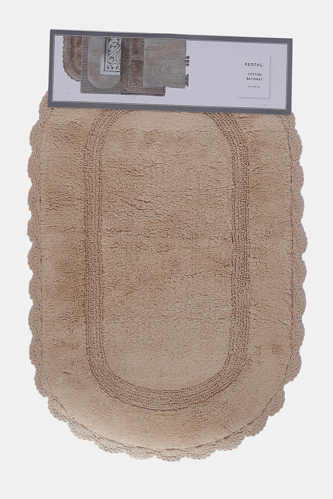 Redtag-Beige-Bath-Mat-Category:Bathmats,-Colour:Beige,-Deals:New-In,-Dept:Home,-Filter:Home-Bathroom,-HMW-BAC-Bath-Accessories,-New-In-HMW-BAC,-Non-Sale,-S23A,-Section:Homewares-Home-Bathroom-