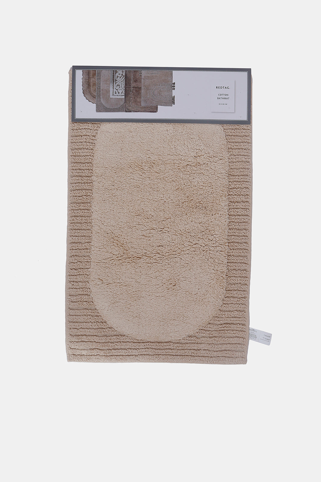 Redtag-Beige-Bath-Mat-Category:Bathmats,-Colour:Beige,-Deals:New-In,-Dept:Home,-Filter:Home-Bathroom,-HMW-BAC-Bath-Accessories,-New-In-HMW-BAC,-Non-Sale,-S23A,-Section:Homewares-Home-Bathroom-