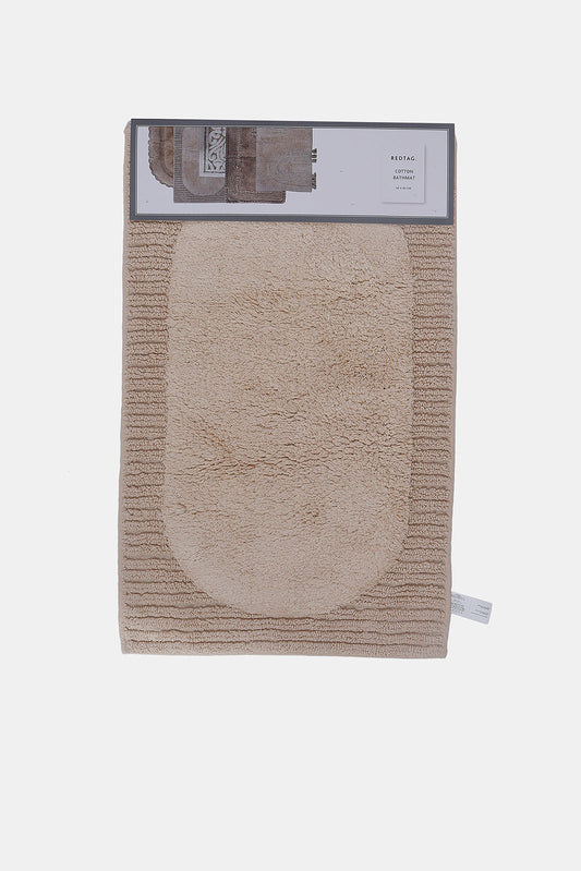 Redtag-Beige-Bath-Mat-Category:Bathmats,-Colour:Beige,-Deals:New-In,-Dept:Home,-Filter:Home-Bathroom,-HMW-BAC-Bath-Accessories,-New-In-HMW-BAC,-Non-Sale,-S23A,-Section:Homewares-Home-Bathroom-