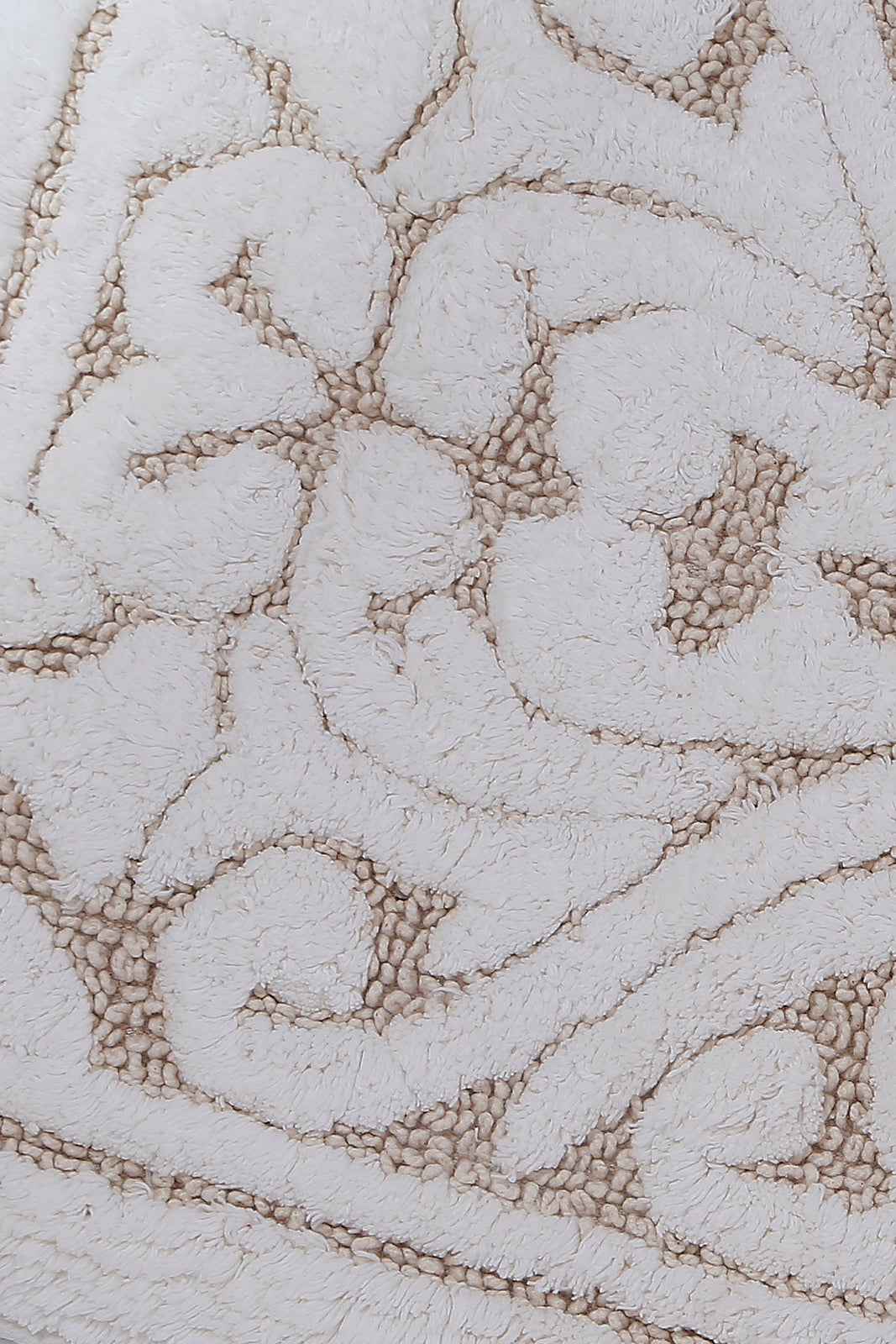 Redtag-Cream-Floral-Bath-Mat-Category:Bathmats,-Colour:Cream,-Deals:New-In,-Dept:Home,-Filter:Home-Bathroom,-HMW-BAC-Bath-Accessories,-New-In-HMW-BAC,-Non-Sale,-S23A,-Section:Homewares-Home-Bathroom-