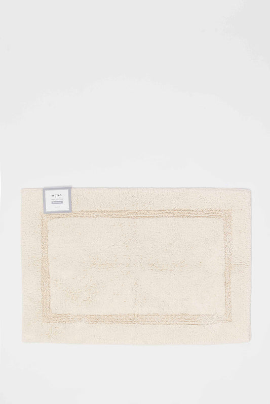 Redtag-Beige-Tufted-Bath-Mat-Category:Bathmats,-Colour:Beige,-Deals:New-In,-Dept:Home,-Filter:Home-Bathroom,-HMW-BAC-Bath-Accessories,-New-In-HMW-BAC,-Non-Sale,-Section:Homewares,-W22B-Home-Bathroom-