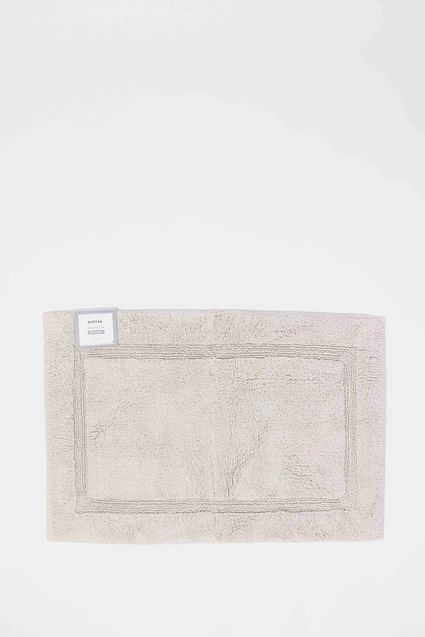 Redtag-Grey-Tufted-Bath-Mat-Category:Bathmats,-Colour:Grey,-Deals:New-In,-Dept:Home,-Filter:Home-Bathroom,-HMW-BAC-Bath-Accessories,-New-In-HMW-BAC,-Non-Sale,-Section:Homewares,-W22B-Home-Bathroom-