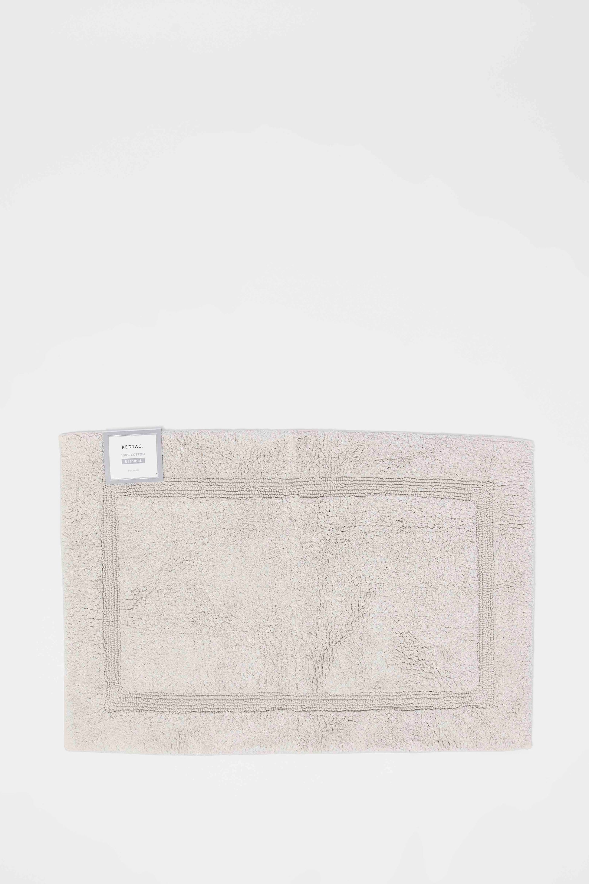 Redtag-Grey-Tufted-Bath-Mat-Category:Bathmats,-Colour:Grey,-Deals:New-In,-Dept:Home,-Filter:Home-Bathroom,-HMW-BAC-Bath-Accessories,-New-In-HMW-BAC,-Non-Sale,-Section:Homewares,-W22B-Home-Bathroom-
