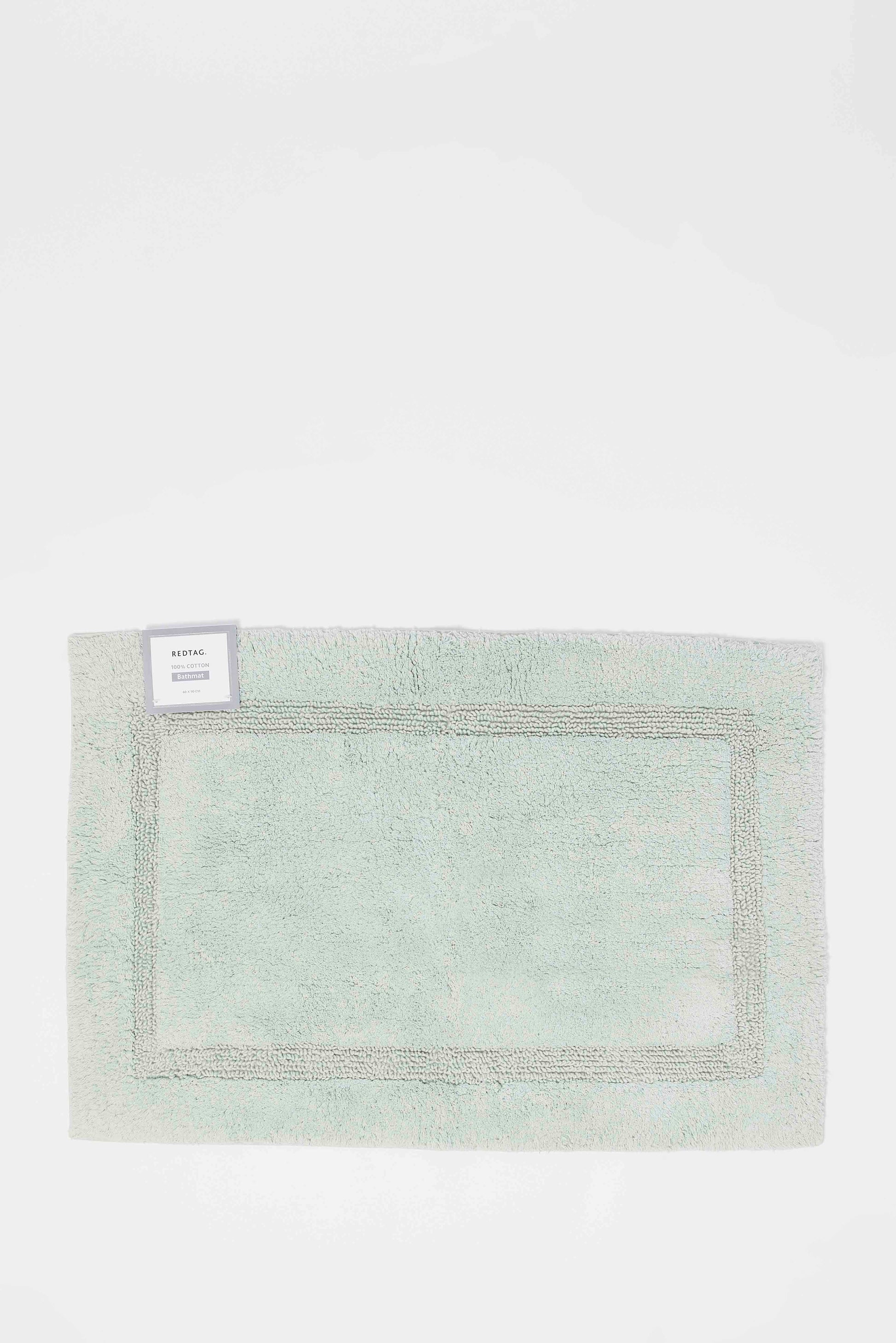 Redtag-Mint-Tufted-Bath-Mat-Category:Bathmats,-Colour:Mint,-Deals:New-In,-Dept:Home,-Filter:Home-Bathroom,-HMW-BAC-Bath-Accessories,-New-In-HMW-BAC,-Non-Sale,-Section:Homewares,-W22B-Home-Bathroom-