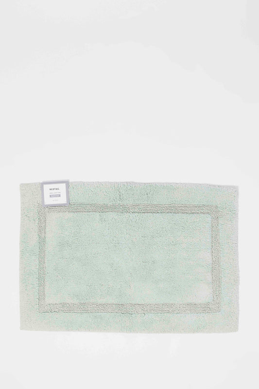 Redtag-Mint-Tufted-Bath-Mat-Category:Bathmats,-Colour:Mint,-Deals:New-In,-Dept:Home,-Filter:Home-Bathroom,-HMW-BAC-Bath-Accessories,-New-In-HMW-BAC,-Non-Sale,-Section:Homewares,-W22B-Home-Bathroom-