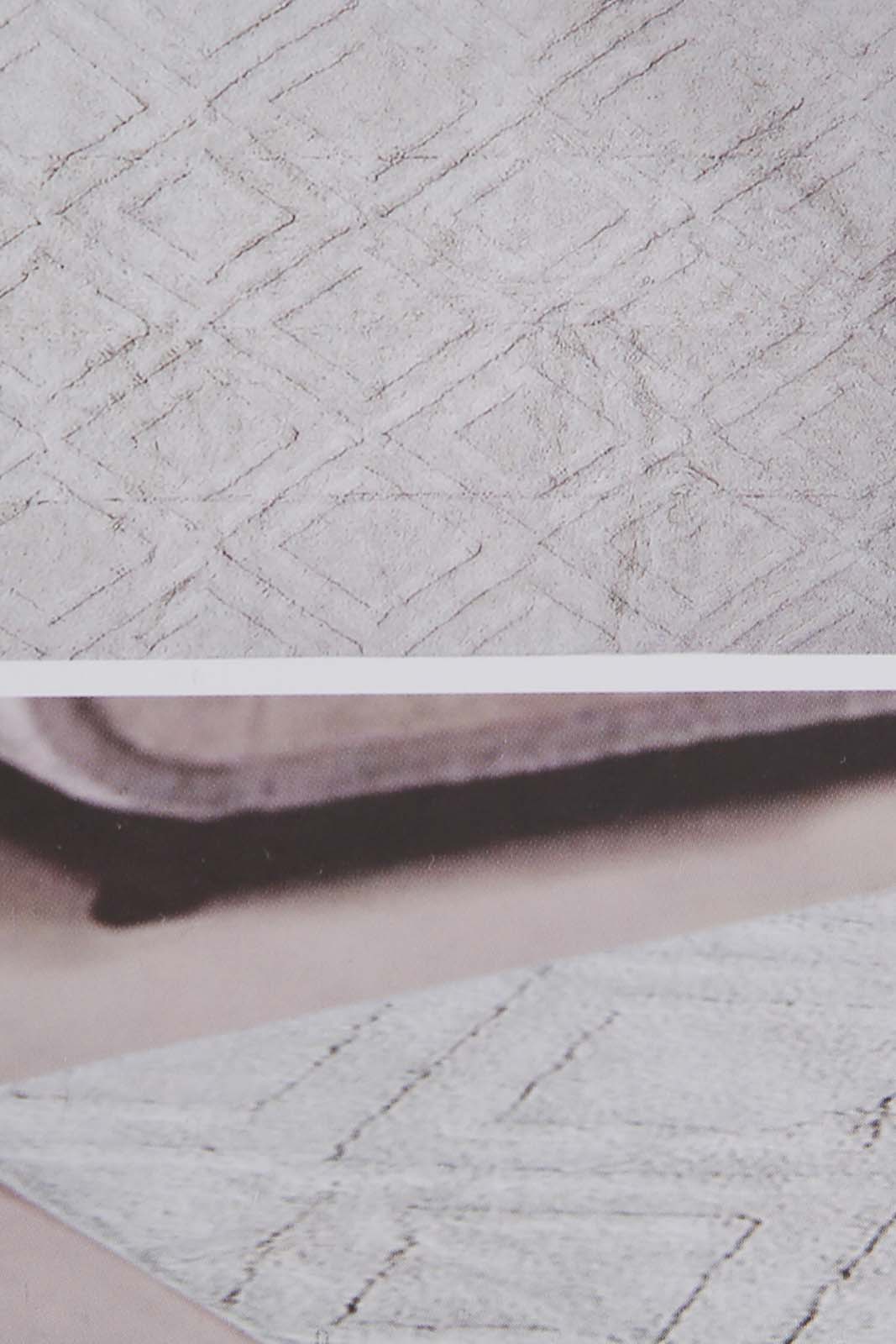 Redtag-Beige-Diamond-Pattern-Tufted-Rug-Category:Rugs,-Colour:Beige,-Deals:New-In,-Dept:Home,-Filter:Home-Decor,-HMW-HOM-Rugs-&-Door-Mats,-New-In-HMW-HOM,-Non-Sale,-Section:Homewares,-W22B-Home-Decor-
