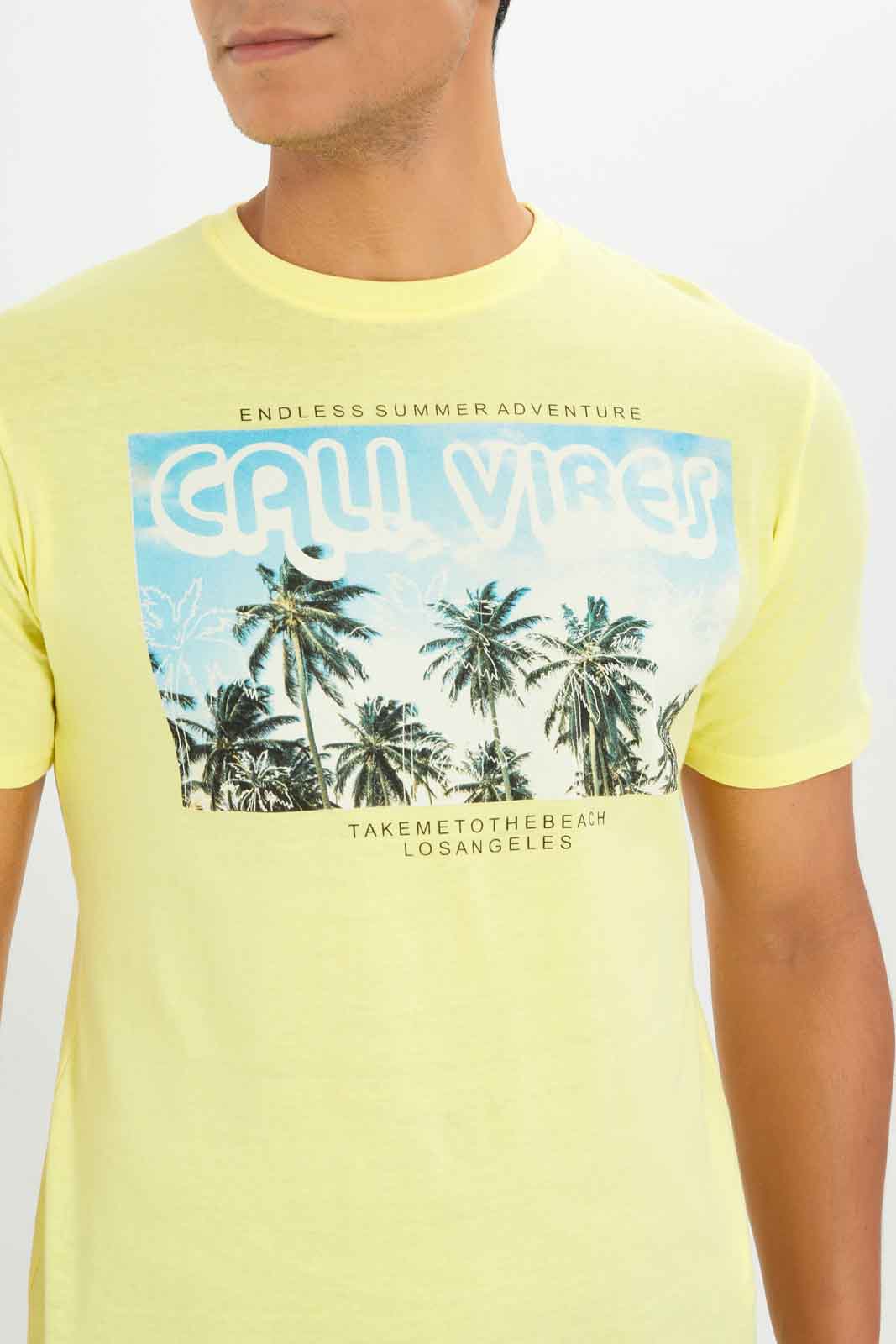 Redtag-Yellow-Graphic-Tee-Category:T-Shirts,-Colour:Yellow,-Deals:New-In,-Dept:Menswear,-Filter:Men's-Clothing,-Men-T-Shirts,-New-In-Men-APL,-Non-Sale,-Section:Men,-TBL,-W22A-Men's-