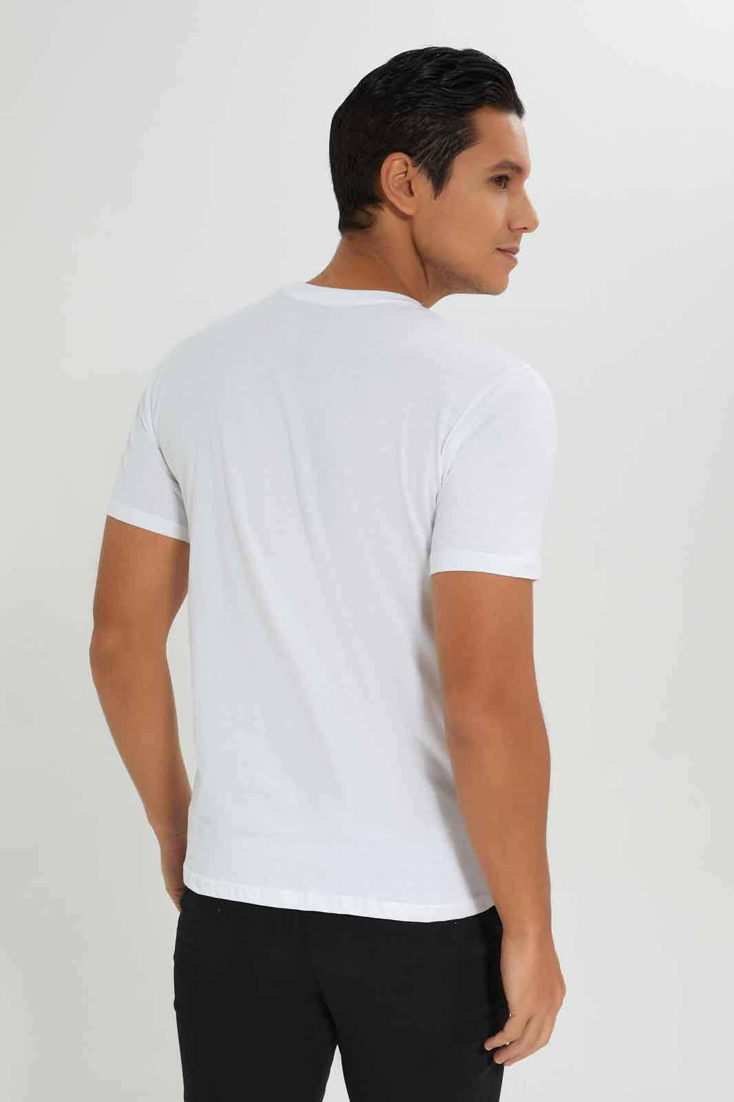 Redtag-White-Graphic-Tee-Category:T-Shirts,-Colour:White,-Deals:New-In,-Dept:Menswear,-Filter:Men's-Clothing,-Men-T-Shirts,-New-In-Men-APL,-Non-Sale,-Section:Men,-TBL,-W22A-Men's-