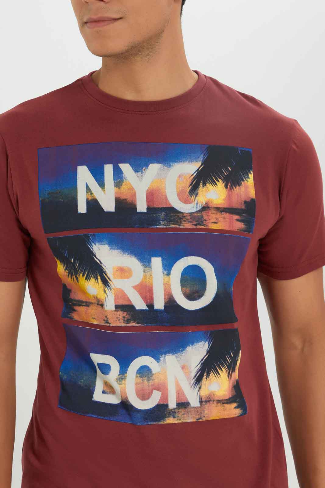 Redtag-Red-Graphic-Tee-Category:T-Shirts,-Colour:Red,-Deals:New-In,-Dept:Menswear,-Filter:Men's-Clothing,-Men-T-Shirts,-New-In-Men-APL,-Non-Sale,-Section:Men,-TBL,-W22A-Men's-