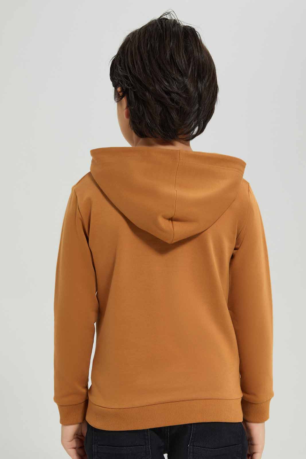 Redtag-Brown-Hooded-Sweatshirt-BOY-Sweatshirts,-Category:Sweatshirts,-Colour:Brown,-Deals:New-In,-Filter:Boys-(2-to-8-Yrs),-New-In-BOY-APL,-Non-Sale,-Section:Boys-(0-to-14Yrs),-TBL,-W22B-Boys-2 to 8 Years