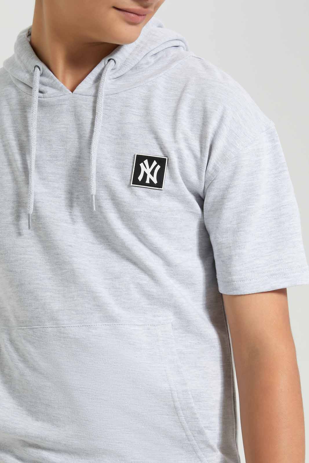 Redtag-Ecru-S/S-Lounge-Wear-Hoodie-Sweatshirt-BSR-Sweatshirts,-Category:Sweatshirts,-Colour:Ecru,-Deals:New-In,-Filter:Senior-Boys-(8-to-14-Yrs),-New-In-BSR-APL,-Non-Sale,-Section:Boys-(0-to-14Yrs),-W22A-Senior-Boys-9 to 14 Years