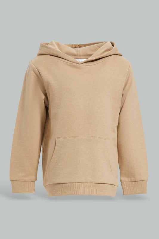 Redtag-Stone-TBL-Hooded-Sweatshirts-Category:Sweatshirts,-Colour:Beige,-Deals:New-In,-Dept:Boys,-Filter:Infant-Boys-(3-to-24-Mths),-INB-Sweatshirts,-New-In-INB-APL,-Non-Sale,-Section:Boys-(0-to-14Yrs),-TBL,-W22B-Infant-Boys-3 to 24 Months