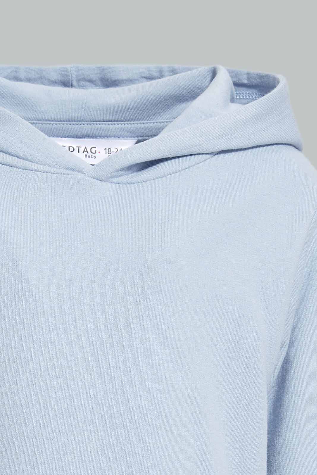 Redtag-Blue-TBL-Hooded-Sweatshirts-Category:Sweatshirts,-Colour:Blue,-Deals:New-In,-Dept:Boys,-Filter:Infant-Boys-(3-to-24-Mths),-INB-Sweatshirts,-New-In-INB-APL,-Non-Sale,-Section:Boys-(0-to-14Yrs),-TBL,-W22B-Infant-Boys-3 to 24 Months