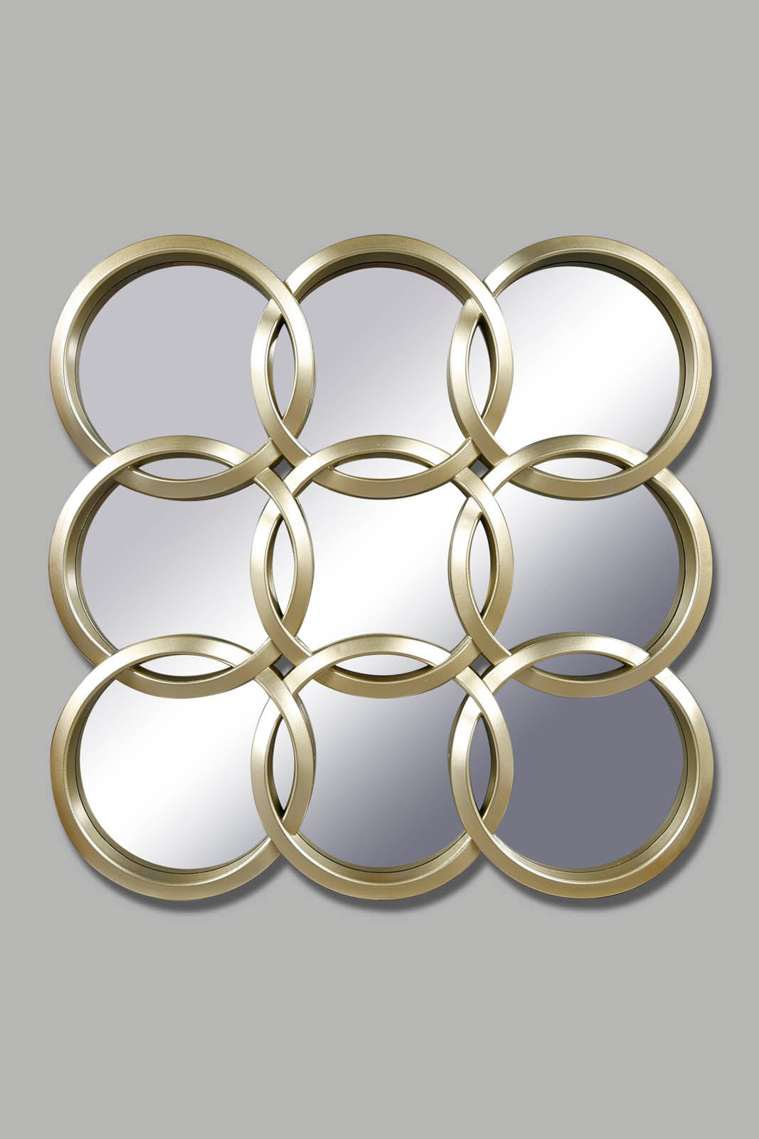 Redtag-Gold-Round-Pattern-Mirror-Category:Mirrors,-Colour:Gold,-Deals:New-In,-Dept:Home,-Filter:Home-Decor,-HMW-HOM-Wall-Decor-&-Mirrors,-New-In-HMW-HOM,-Non-Sale,-Section:Homewares,-W22A-Home-Decor-