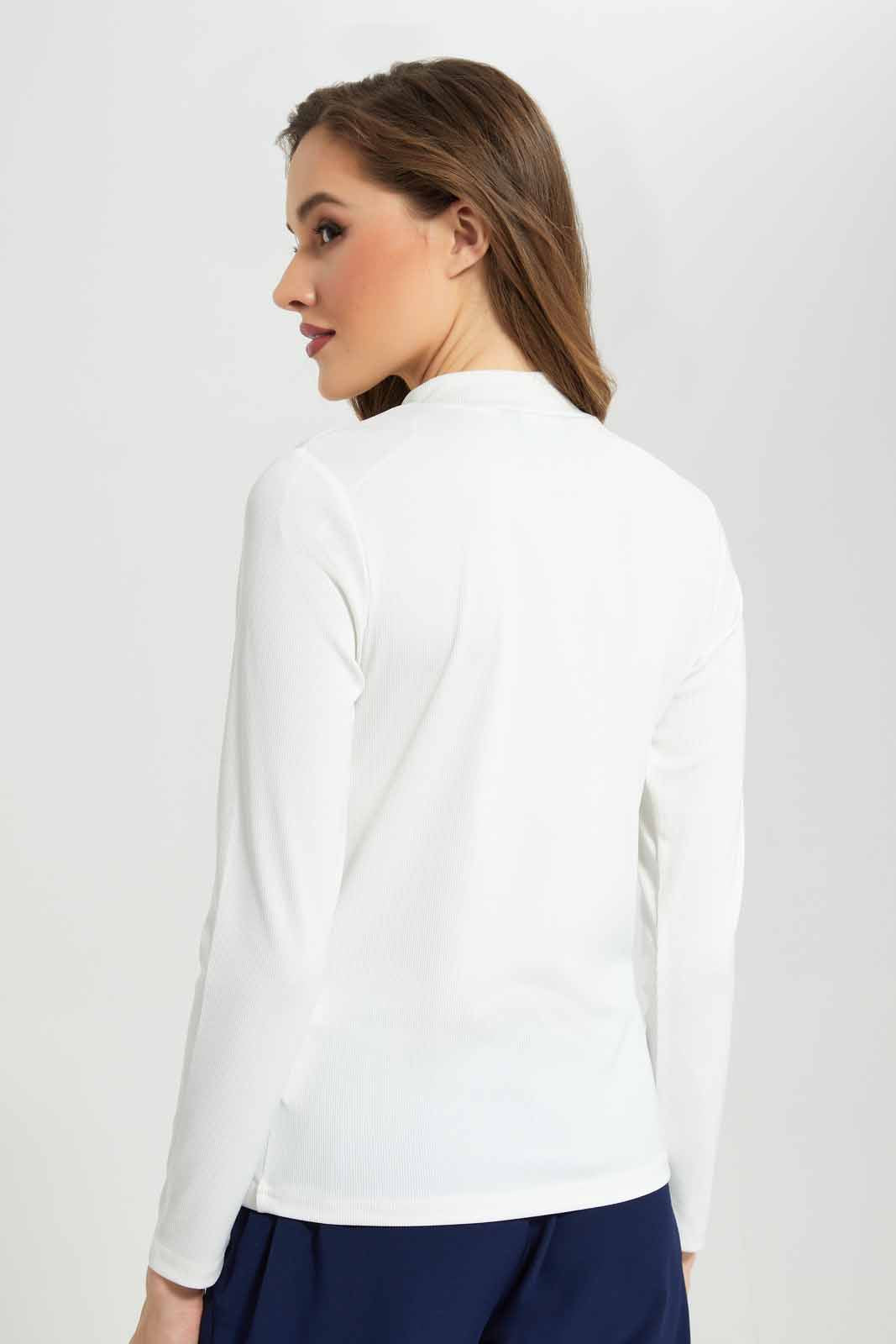 Redtag-Ivory-High-Neck-Top-With-Metal-Hardware-Detail-Category:Tops,-Colour:Ivory,-Deals:New-In,-Filter:Women's-Clothing,-LDC,-LDC-Tops,-New-In-LDC-APL,-Non-Sale,-Section:Women,-W22B-Women's-