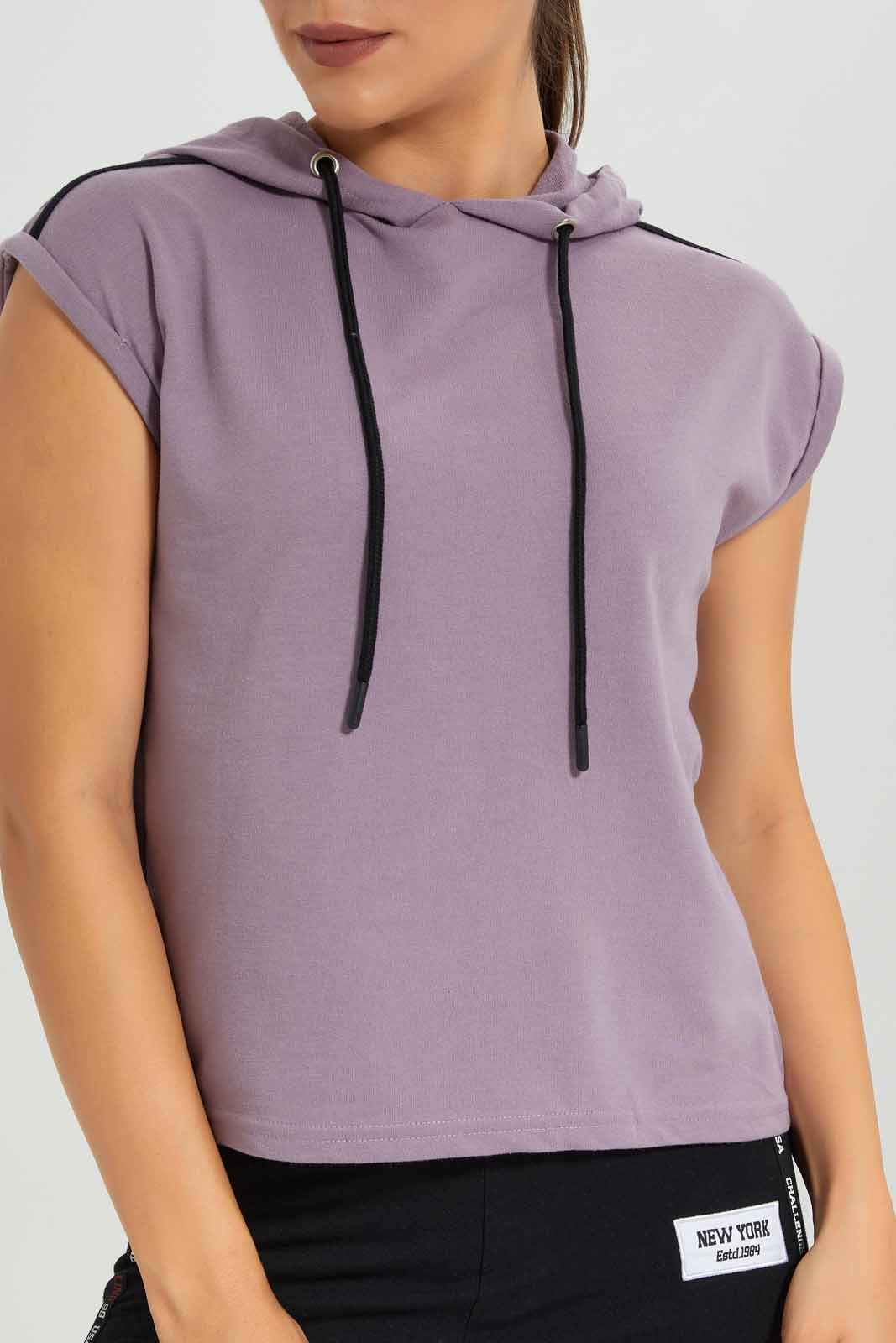 Redtag-Pink-Ladies-Extended-Shoulder-Hoodie-Sweatshirt-Category:Sweatshirts,-Colour:Apricot,-Deals:New-In,-Filter:Women's-Clothing,-New-In-Women-APL,-Non-Sale,-Section:Women,-W22O,-Women-Sweatshirts-Women's-