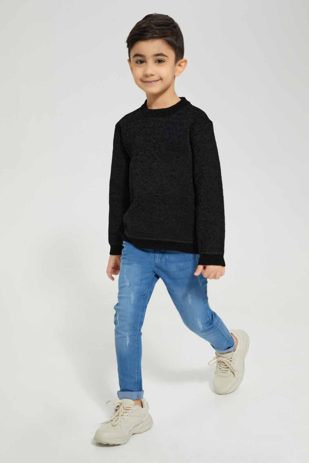 Redtag-Light-Wash-Ripped-Jeans-BOY-Jeans,-Category:Jeans,-Colour:Light-Wash,-Deals:New-In,-Filter:Boys-(2-to-8-Yrs),-New-In-BOY-APL,-Non-Sale,-Section:Boys-(0-to-14Yrs),-W22A-Boys-2 to 8 Years