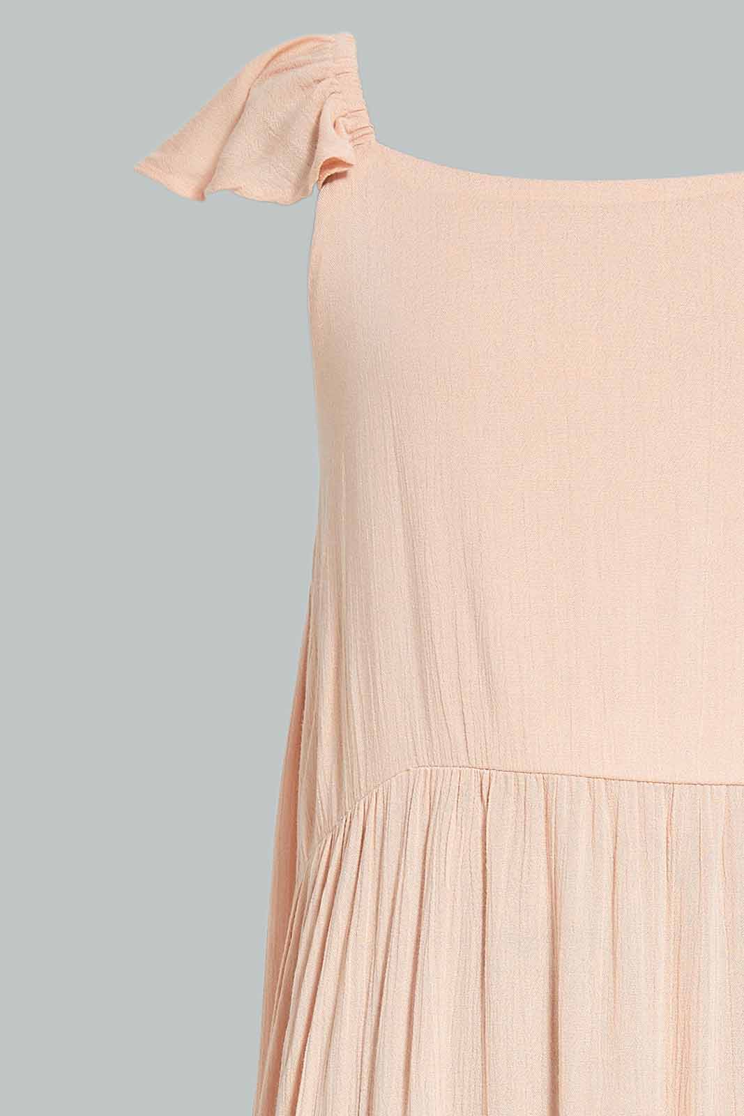 Redtag-Pink-Longer-Length-Dress-Category:Dresses,-Colour:Assorted,-Deals:New-In,-Filter:Senior-Girls-(8-to-14-Yrs),-GSR-Dresses,-New-In-GSR-APL,-Non-Sale,-Section:Girls-(0-to-14Yrs),-W22A-Senior-Girls-9 to 14 Years