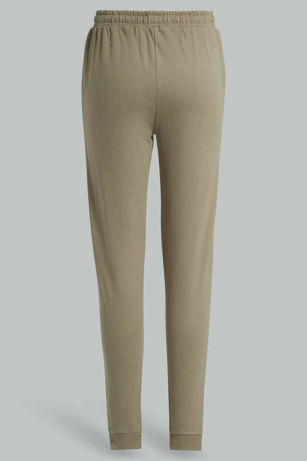 Redtag-Olive-Track-Pants-Category:Joggers,-Colour:Olive,-Deals:New-In,-Filter:Senior-Girls-(8-to-14-Yrs),-GSR-Joggers,-New-In-GSR-APL,-Non-Sale,-Section:Girls-(0-to-14Yrs),-TBL,-W22A-Senior-Girls-9 to 14 Years
