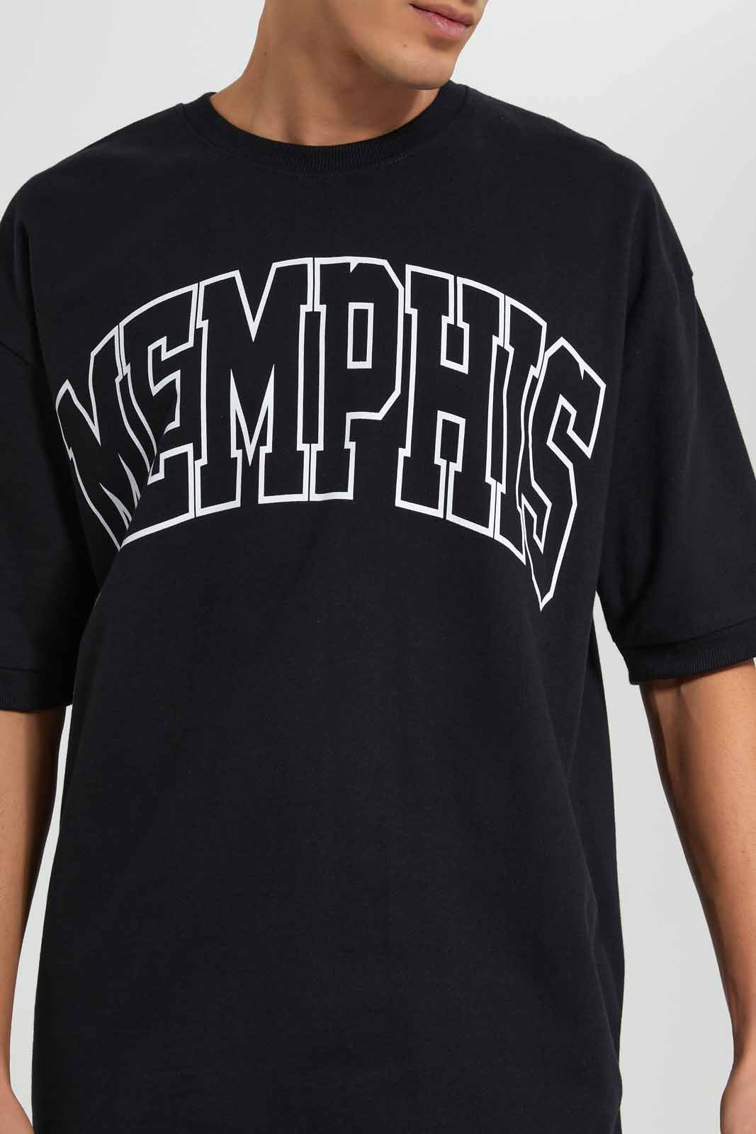 Redtag-Black-Grey-Lounge-Tee-Category:Sweatshirts,-Colour:Black,-Deals:New-In,-Filter:Men's-Clothing,-Men-Sweatshirts,-New-In-Men-APL,-Non-Sale,-Section:Men,-W22A--