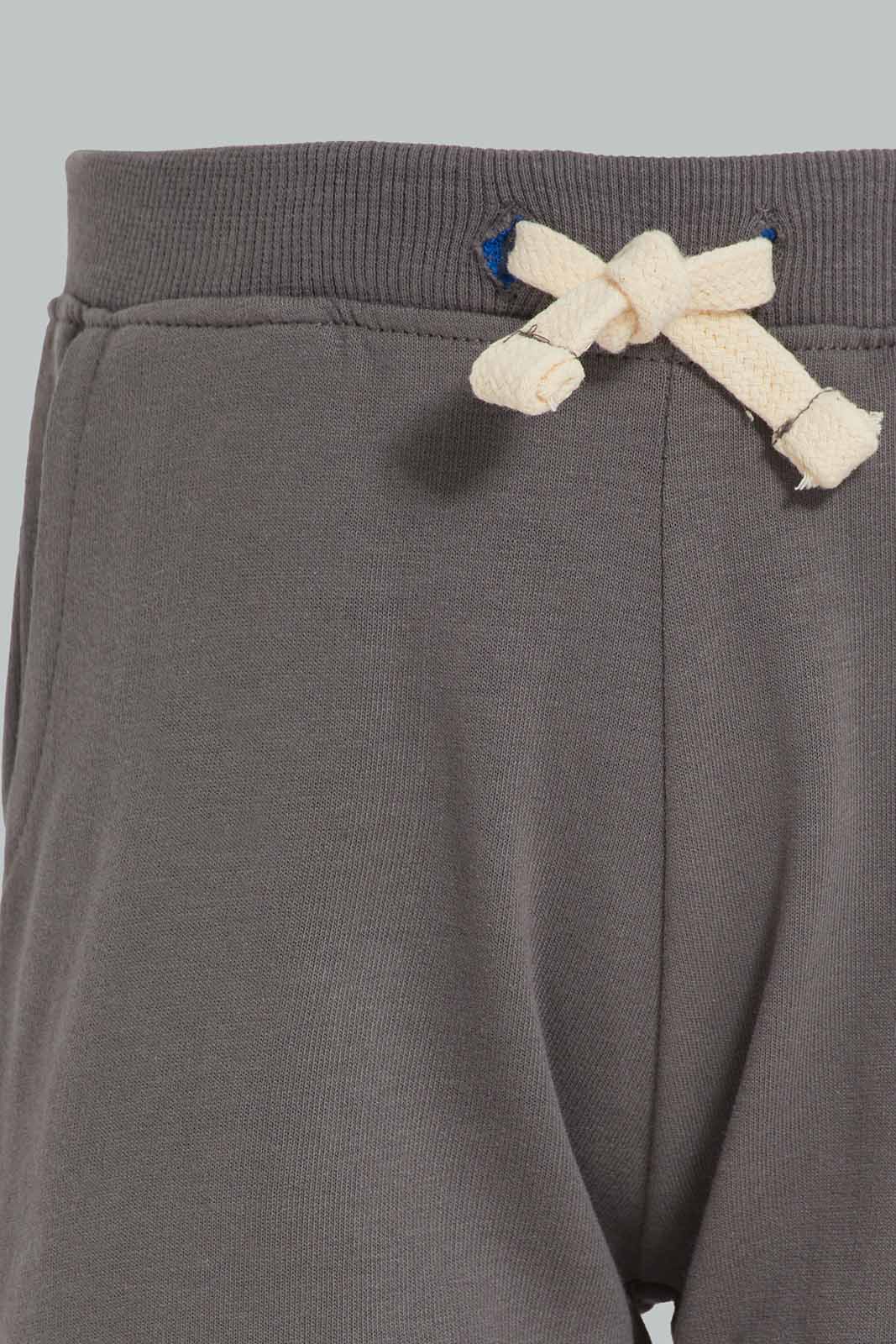 Redtag-Charcoal-Active-Terry-Shorts-Category:Shorts,-Colour:Charcoal,-Deals:New-In,-Filter:Infant-Boys-(3-to-24-Mths),-INB-Shorts,-New-In-INB-APL,-Non-Sale,-Section:Boys-(0-to-14Yrs),-W22A-Infant-Boys-3 to 24 Months