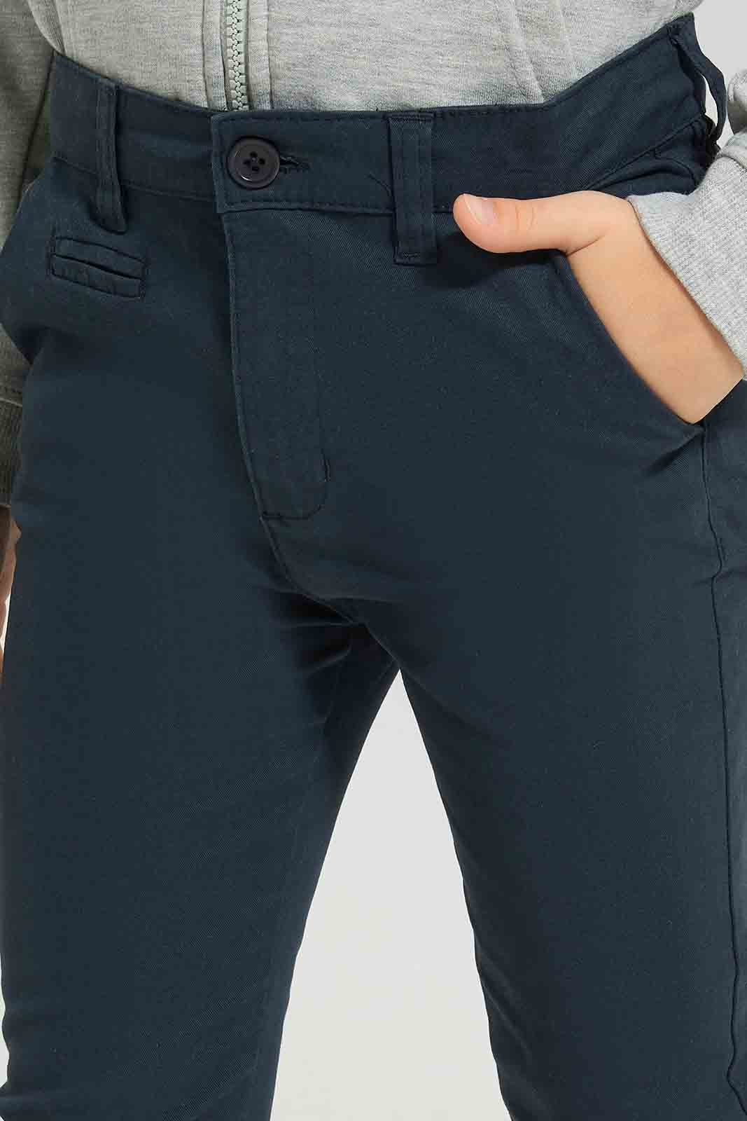 Redtag-Navy-Chino-Pant-BOY-Trousers,-Category:Trousers,-Colour:Navy,-Deals:New-In,-Filter:Boys-(2-to-8-Yrs),-New-In-BOY-APL,-Non-Sale,-Section:Boys-(0-to-14Yrs),-TBL,-W22B-Boys-2 to 8 Years