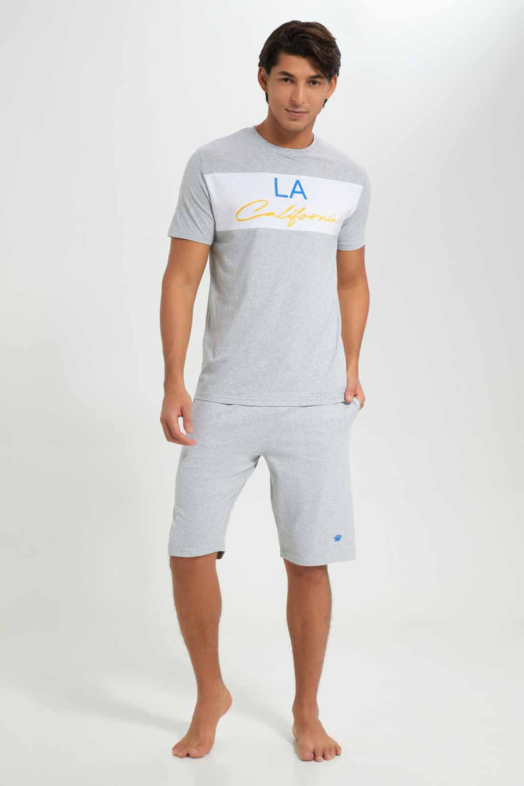 Redtag-Grey-Pyjama-Set-Category:Pyjama-Sets,-Colour:Grey,-Deals:New-In,-Filter:Men's-Clothing,-Men-Pyjama-Sets,-New-In-Men-APL,-Non-Sale,-Section:Men,-W22A-Men's-