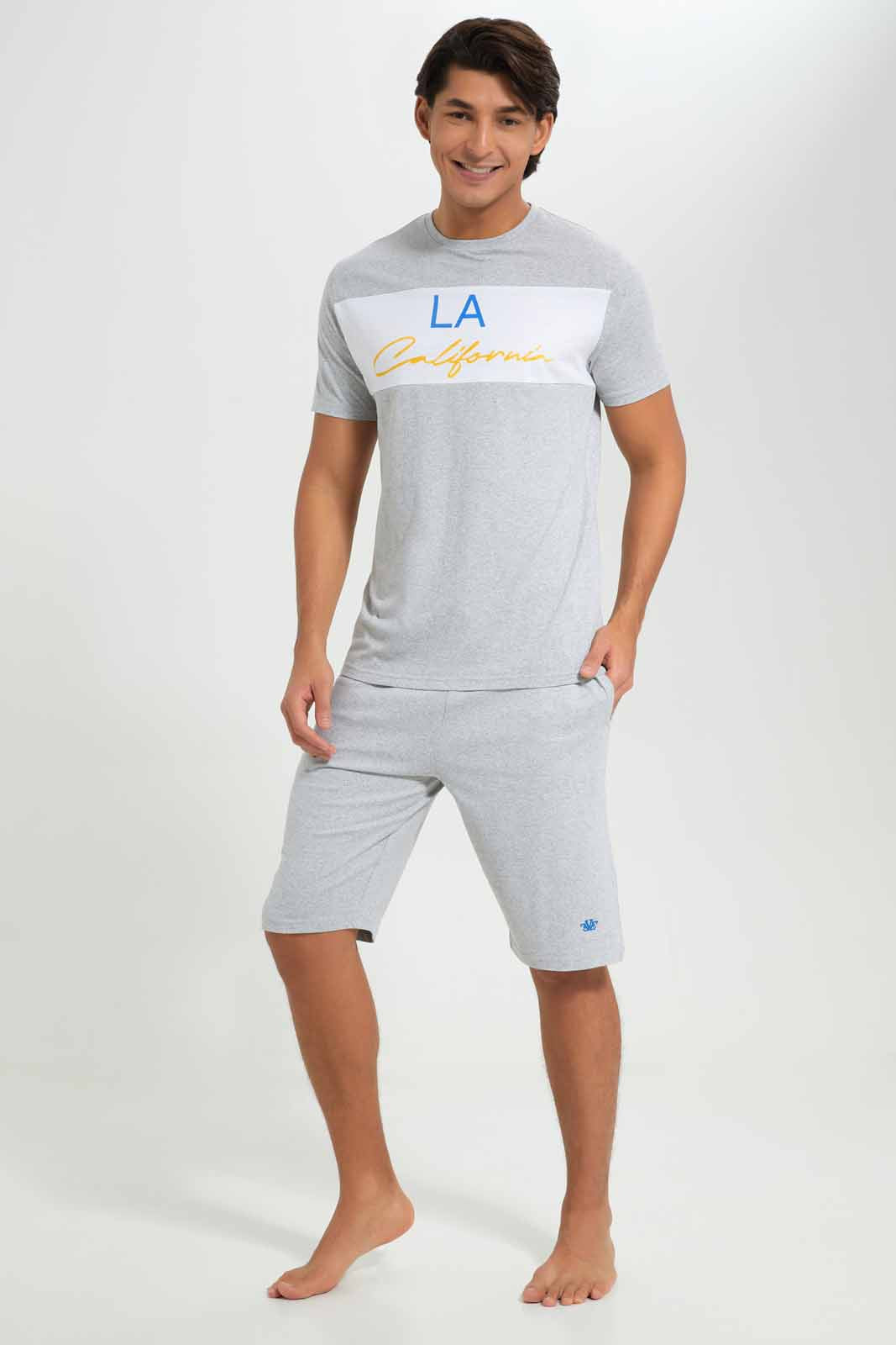 Redtag-Grey-Pyjama-Set-Category:Pyjama-Sets,-Colour:Grey,-Deals:New-In,-Filter:Men's-Clothing,-Men-Pyjama-Sets,-New-In-Men-APL,-Non-Sale,-Section:Men,-W22A-Men's-