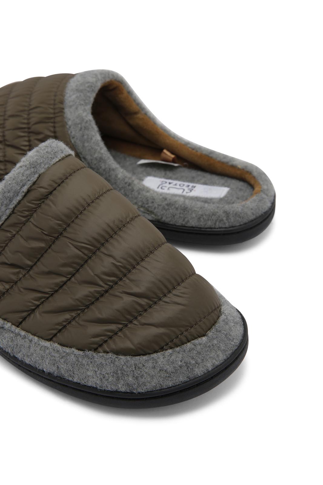 Redtag-Olive-Slipper-Category:Slippers,-Colour:Olive,-Deals:New-In,-Dept:Menswear,-Filter:Men's-Footwear,-Men-Slippers,-New-In-Men-FOO,-Non-Sale,-Section:Men,-W22B-Men's-