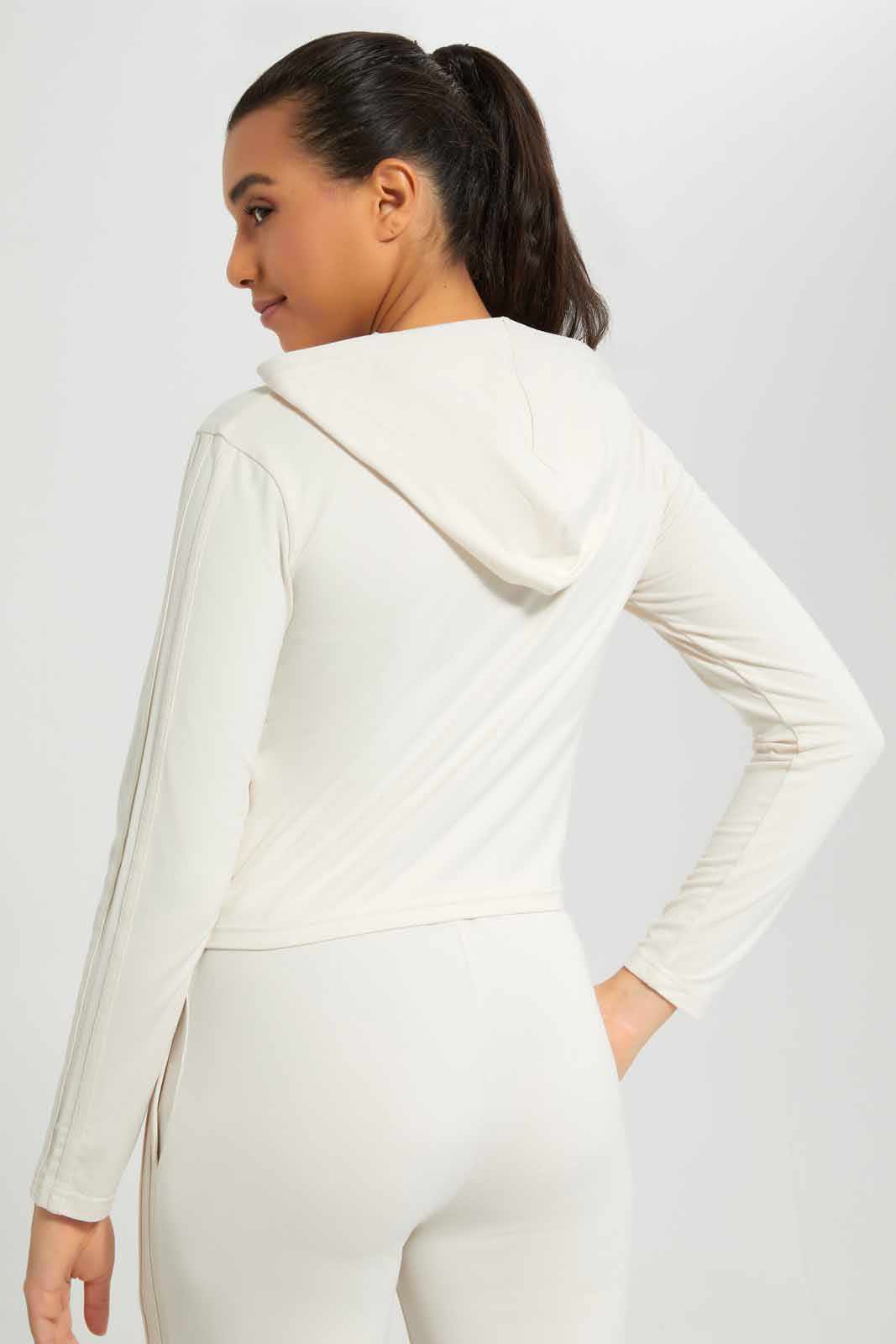 Redtag-Pink-Placement-Print-Hodie-Sweatshirt-Category:Sweatshirts,-Colour:Apricot,-Deals:New-In,-Filter:Women's-Clothing,-New-In-Women-APL,-Non-Sale,-Section:Women,-W22A,-Women-Sweatshirts-Women's-