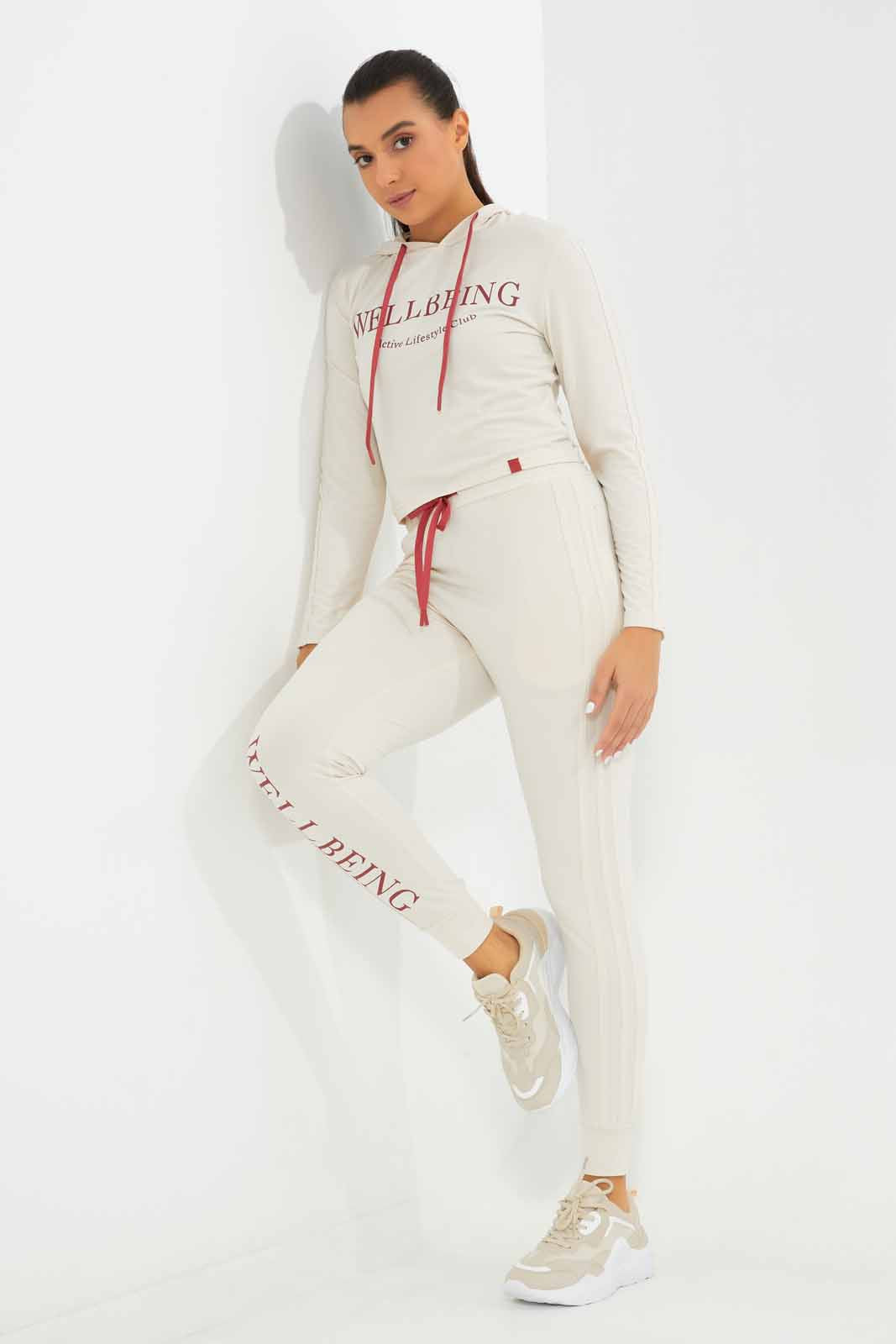 Redtag-Pink-Placement-Print-Jog-Pants-Category:Joggers,-Colour:Apricot,-Deals:New-In,-Filter:Women's-Clothing,-New-In-Women-APL,-Non-Sale,-Section:Women,-W22A,-Women-Joggers-Women's-