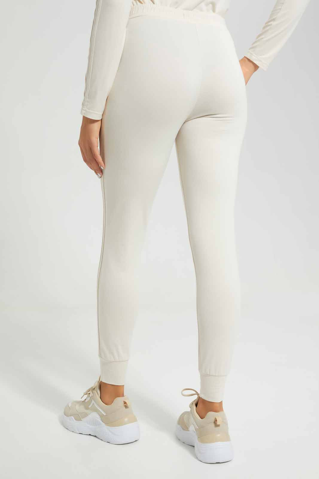 Redtag-Pink-Placement-Print-Jog-Pants-Category:Joggers,-Colour:Apricot,-Deals:New-In,-Filter:Women's-Clothing,-New-In-Women-APL,-Non-Sale,-Section:Women,-W22A,-Women-Joggers-Women's-