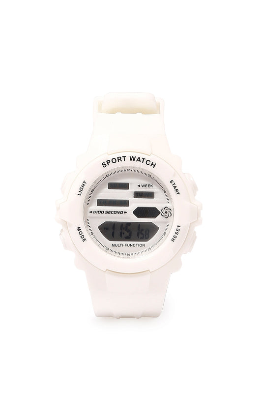 Boys White Digital Watch