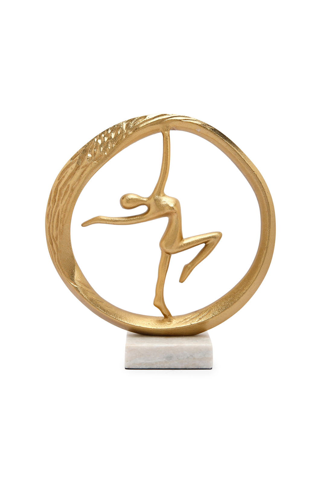 Redtag-Gold-Decorative-Dancing-Girl-Category:Artefact,-Colour:Gold,-Deals:New-In,-Dept:Home,-Filter:Home-Decor,-HMW-HOM-Decorative-Accessories,-New-In-HMW-HOM,-Non-Sale,-Section:Homewares,-W22B-Home-Decor-